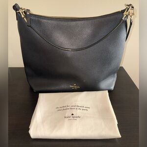 Kate Spade Black Leather Shoulder Bag